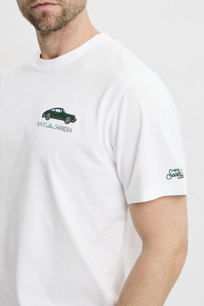 T-shirt white uomo pot000101n - 4