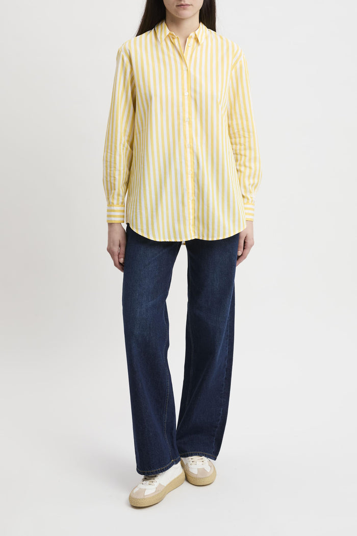 Camicia gialla donna brig00100846l92 - 7