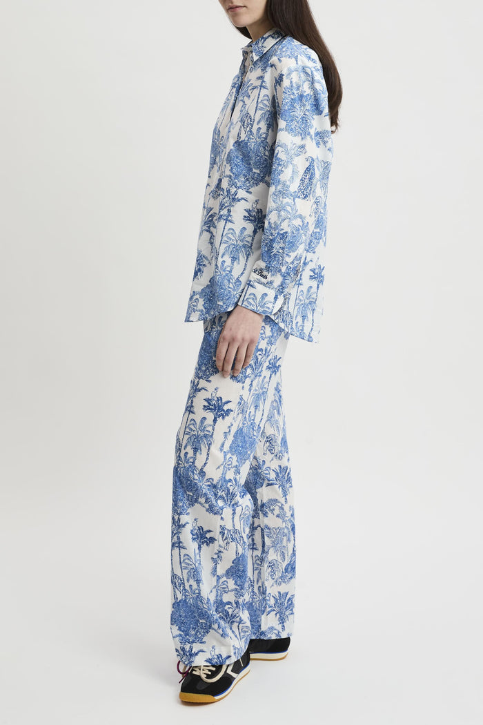 Camicia blu donna brig00101288l01 - 3