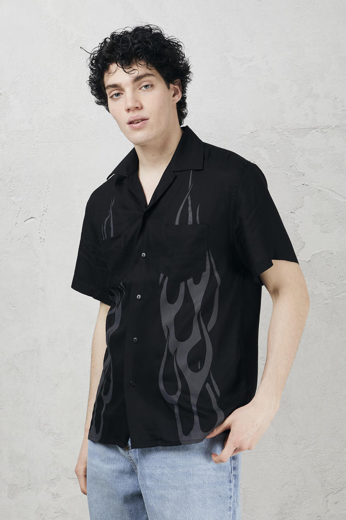 Camicia  uomo 00506black - 3