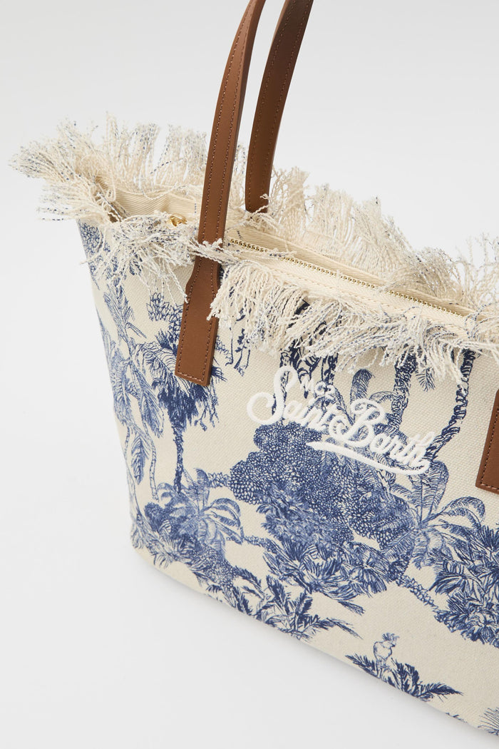 Borsa blu donna cbmf0010175l01 - 4