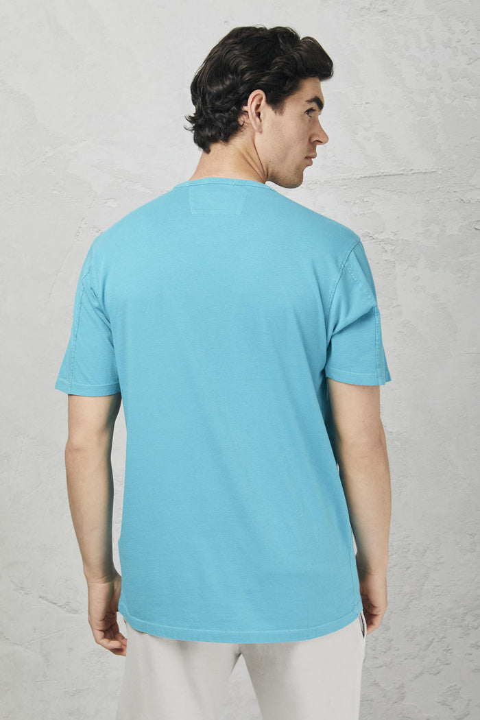 T-shirt tile blue uomo ts142a-005431r825 - 6