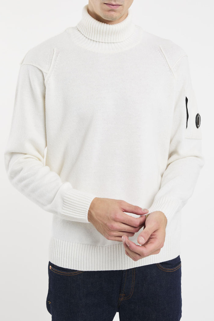 Maglia collo alto lambswool