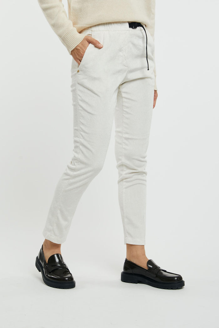 Pantalone jogger in velluto-2