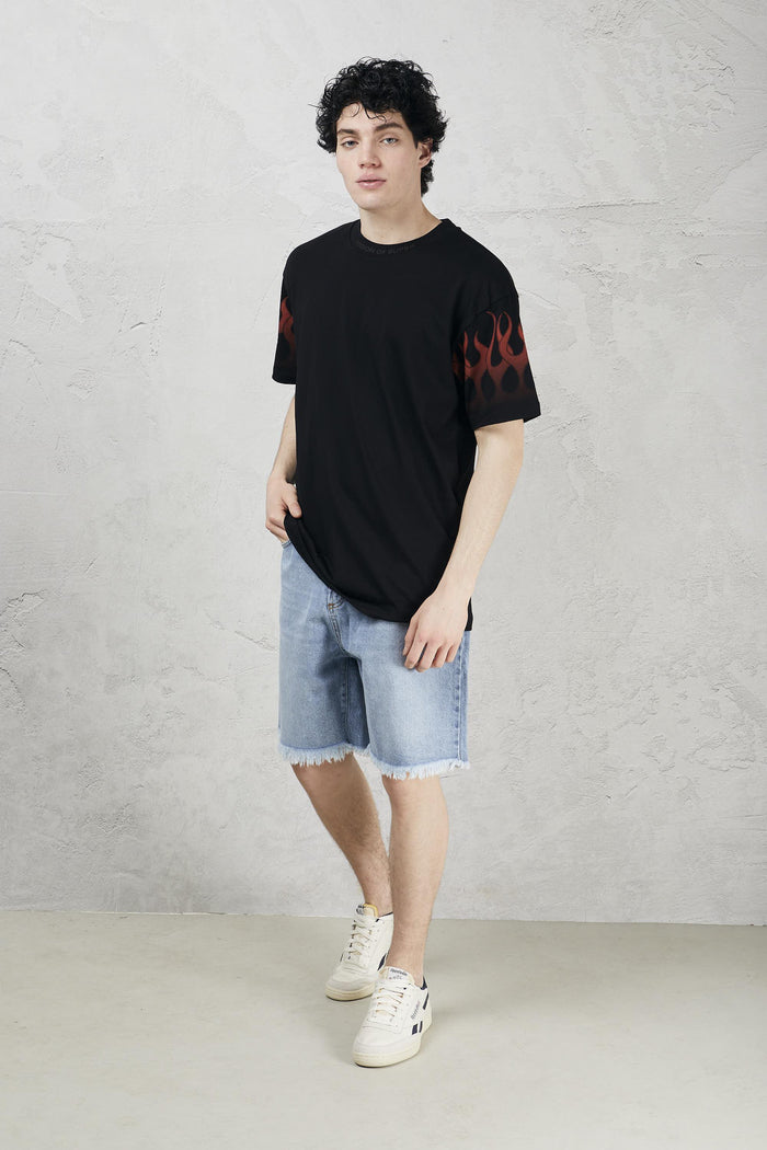 T-shirt  uomo 00471black - 6