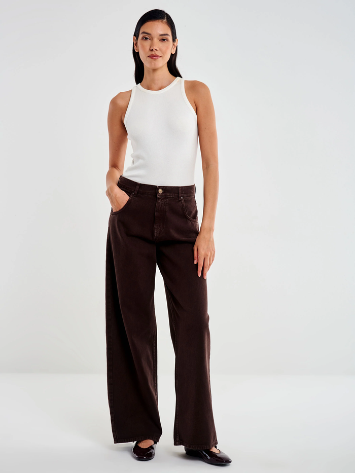 Pantalone  donna df5109marrone - 3