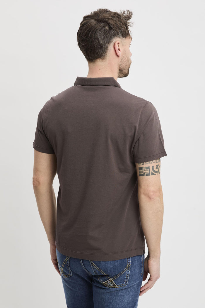 Polo dark brown uomo rru500cg060569c0107 - 7