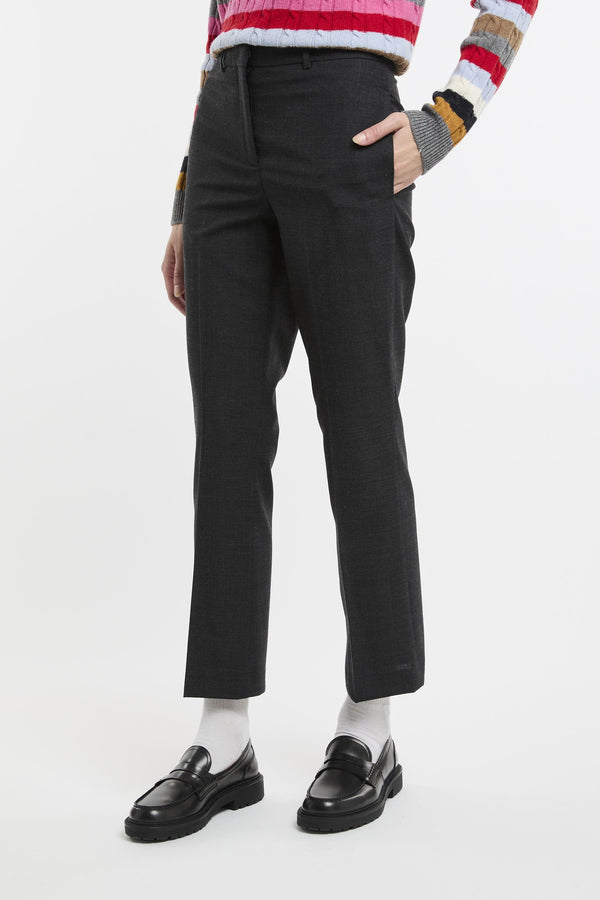 Pantalone antracite woman i17y49-0