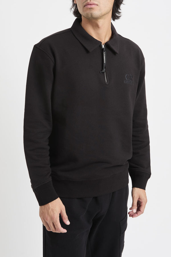 Felpa black uomo ss140a-005086w999