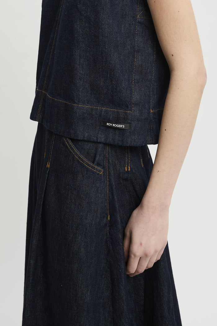 Top denim donna rnd90269d6850021rinse - 4
