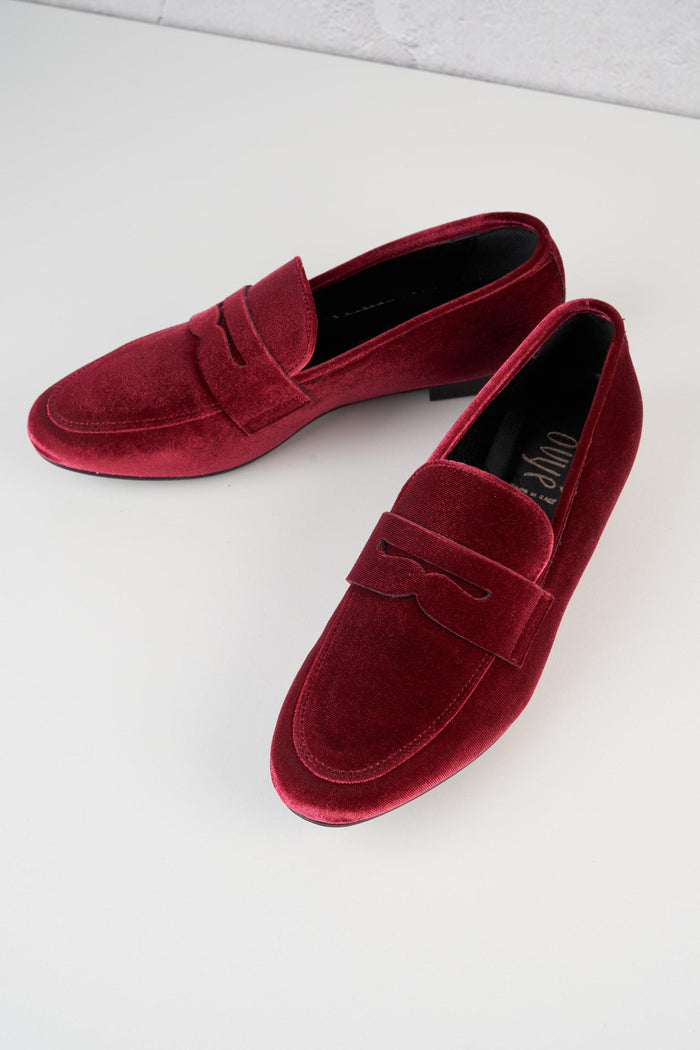 Mocassini  donna 715039bordeaux - 4