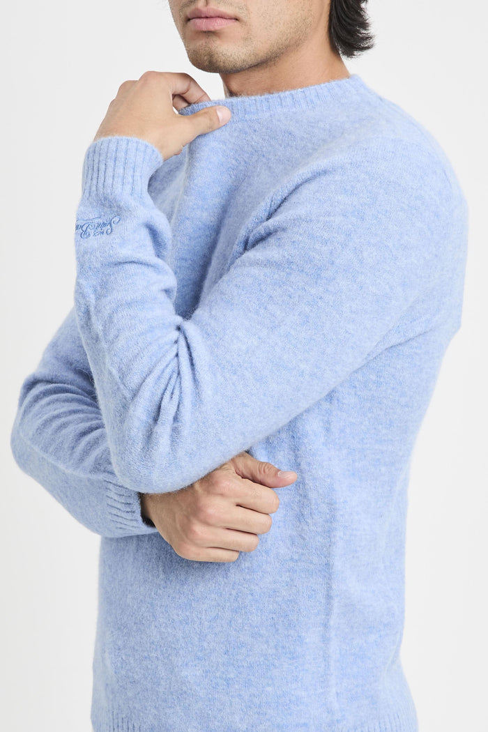 Maglia light blue uomo rege00631 - 3