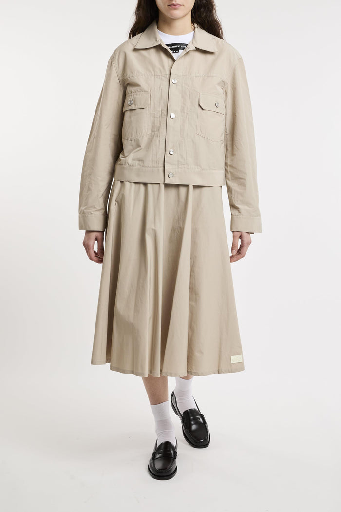 Giacchetto beige donna dc5252tf0003052 - 5