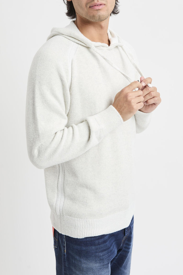 Maglia white melange uomo kn254a-006170am12 - 3