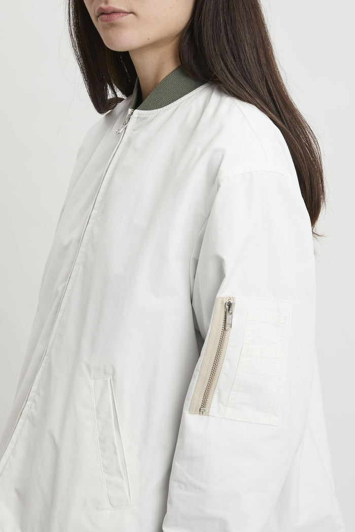 Bomber bianco donna dc5312tf0003001 - 2