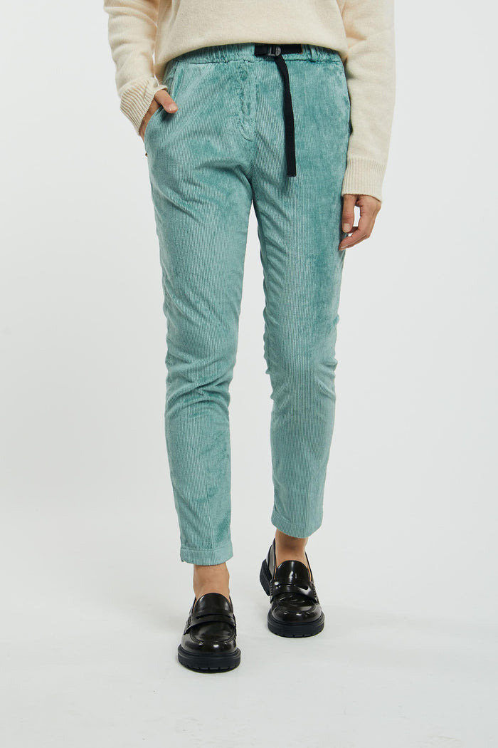 Pantalone jogger in velluto