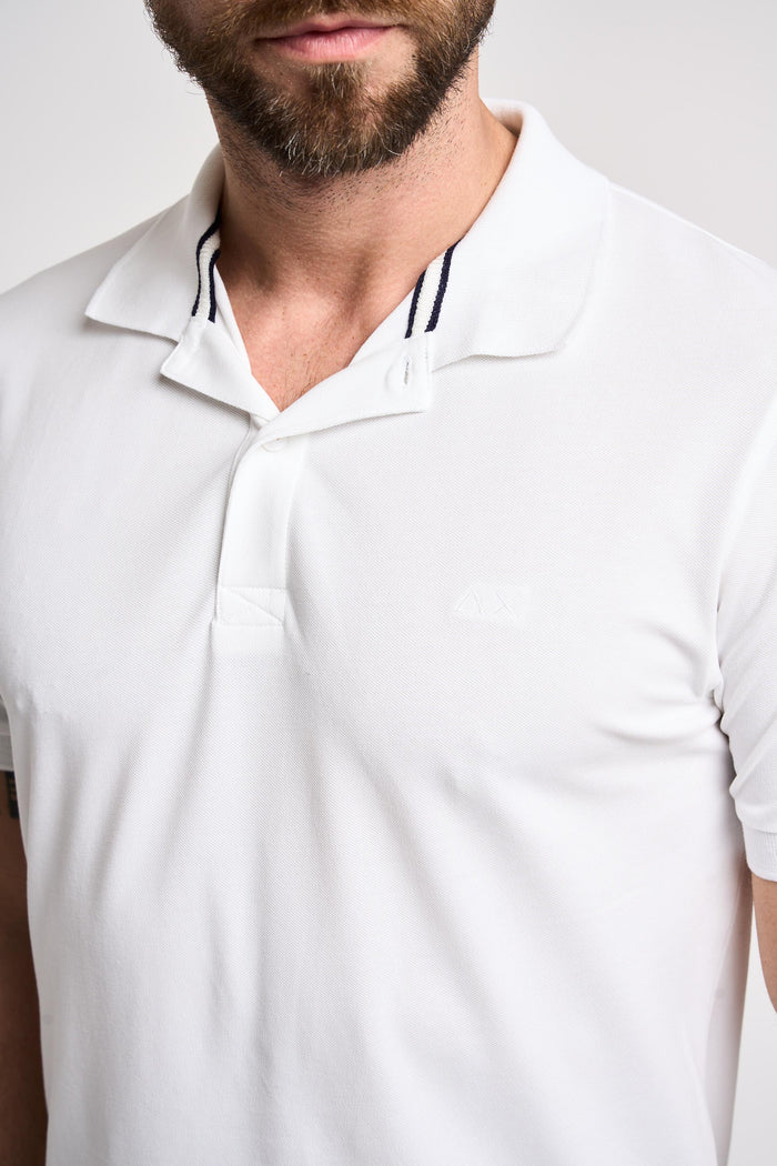 Polo bianco uomo a3410431 - 4