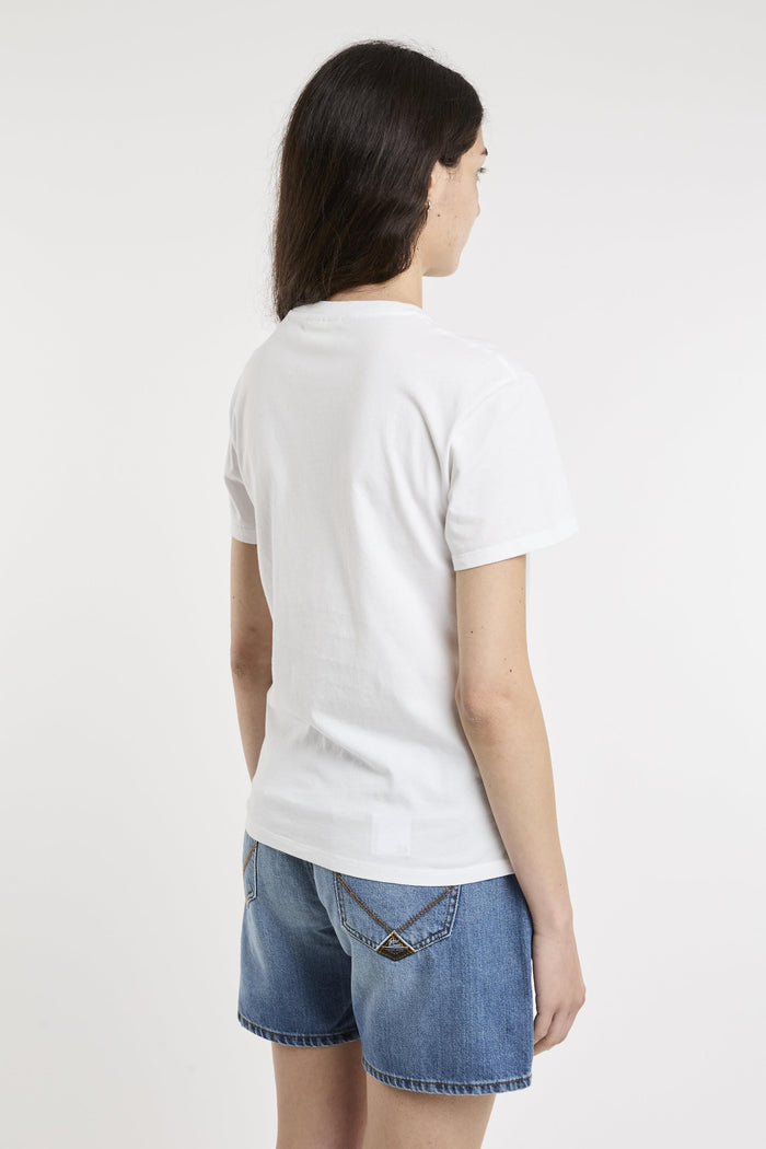T-shirt bianca donna 03390h01n - 5