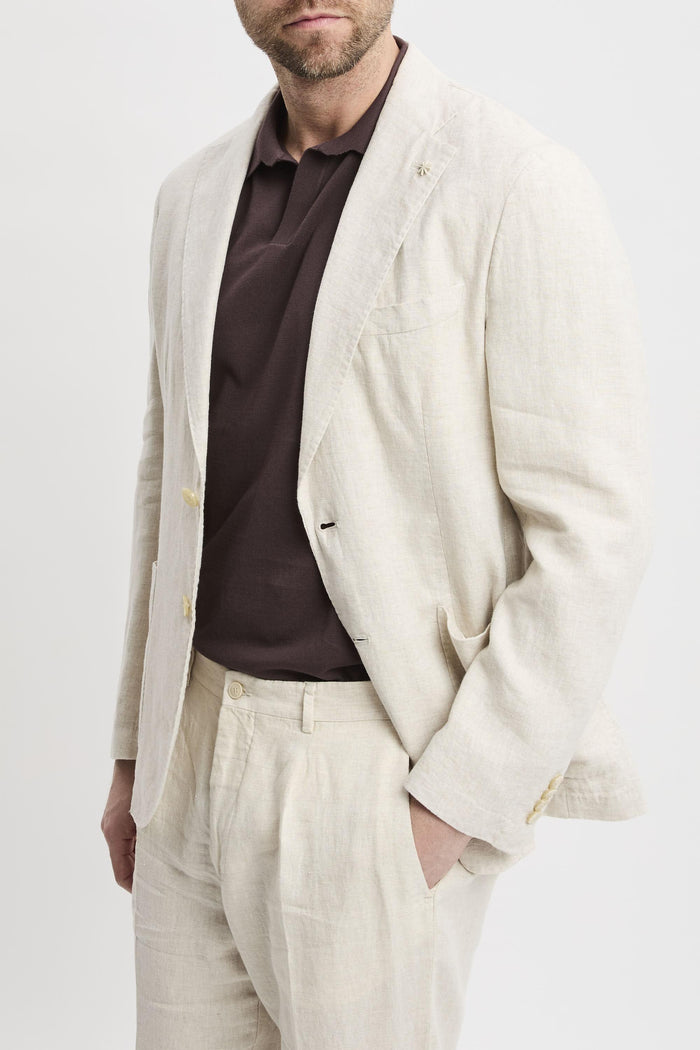 Abito beige uomo a3728l26314422 - 3