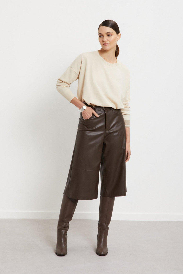 Pantalone  donna dp9857brown - 3