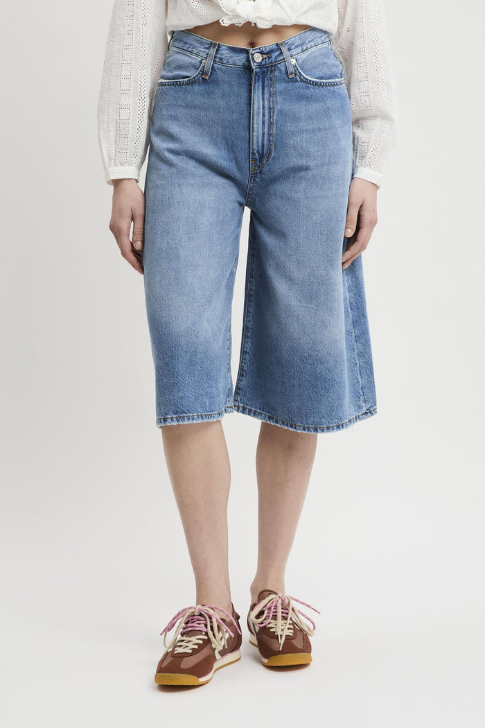 Shorts denim donna rnd90316cr531987ocean - 1