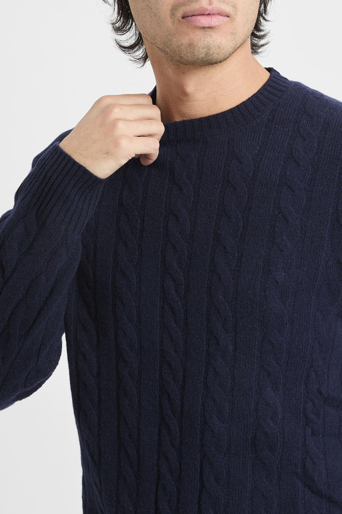 Maglia blue navy uomo rru90289cn97c0048 - 6