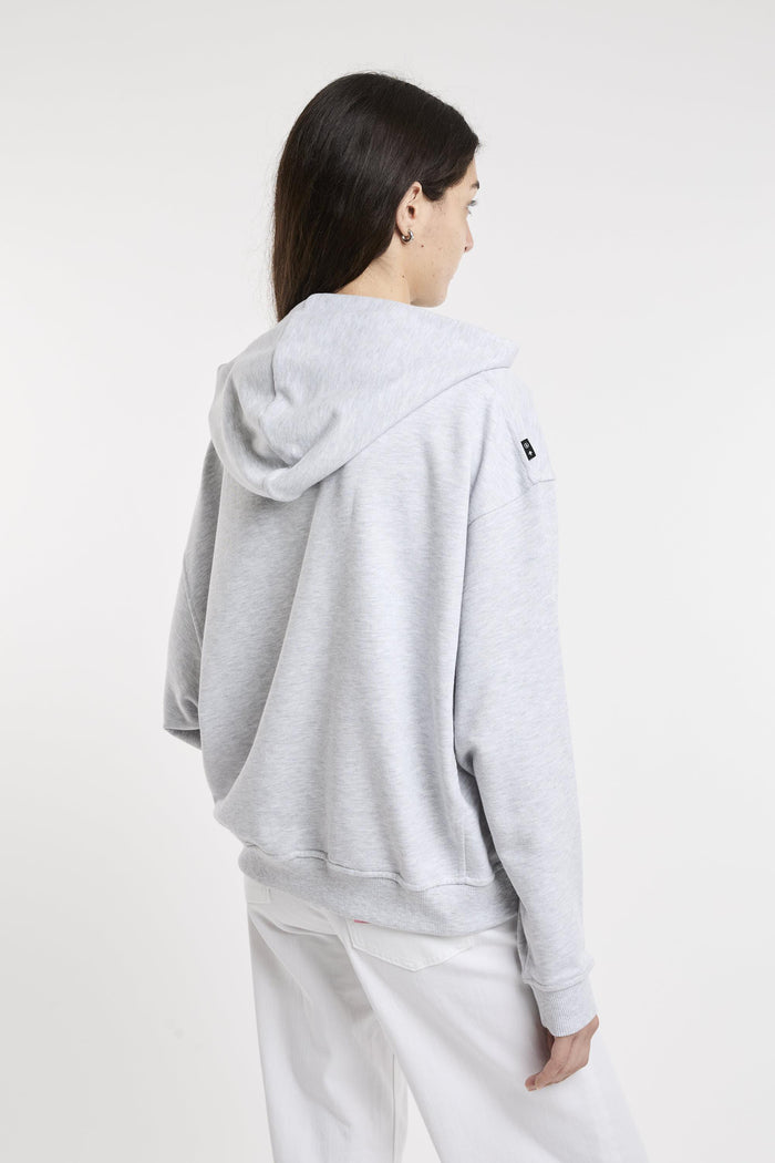 Felpa grigio  melange donna df5132ff0026912 - 8