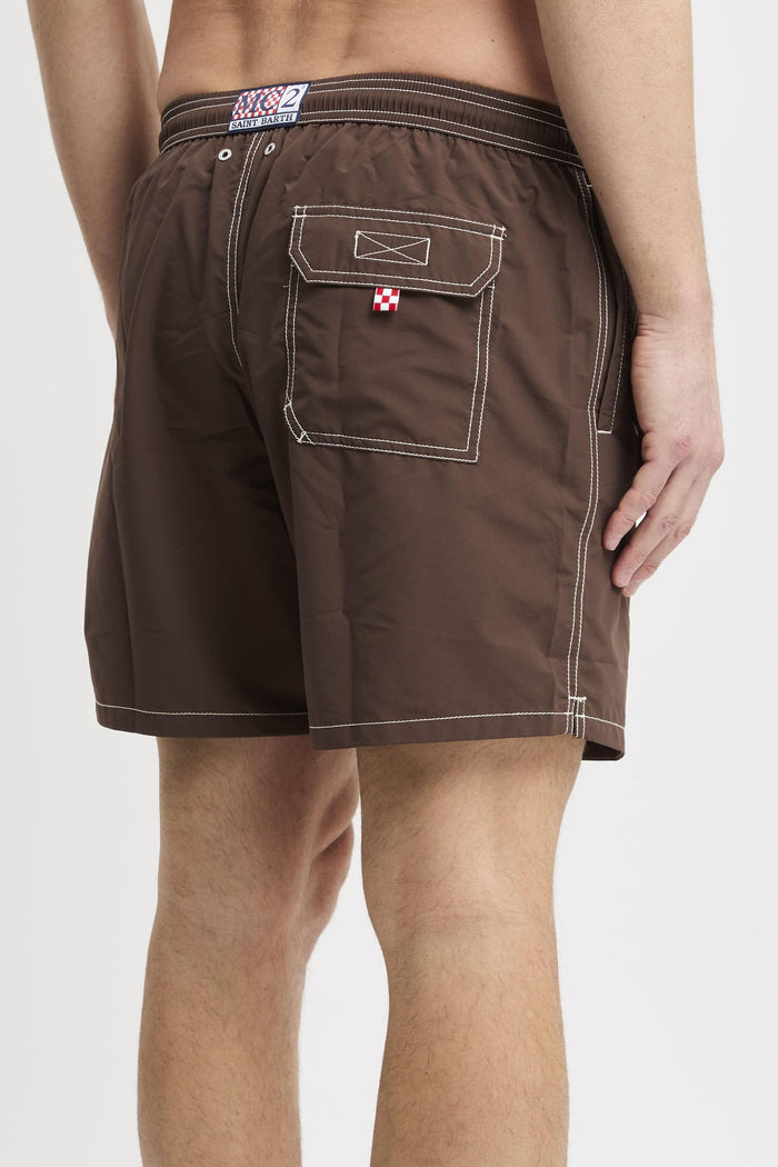 Costume dark brown uomo patm00118h - 6