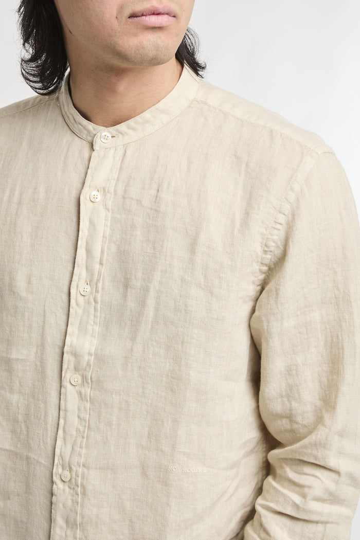 Camicia  uomo rvu051p4220569mastic - 5