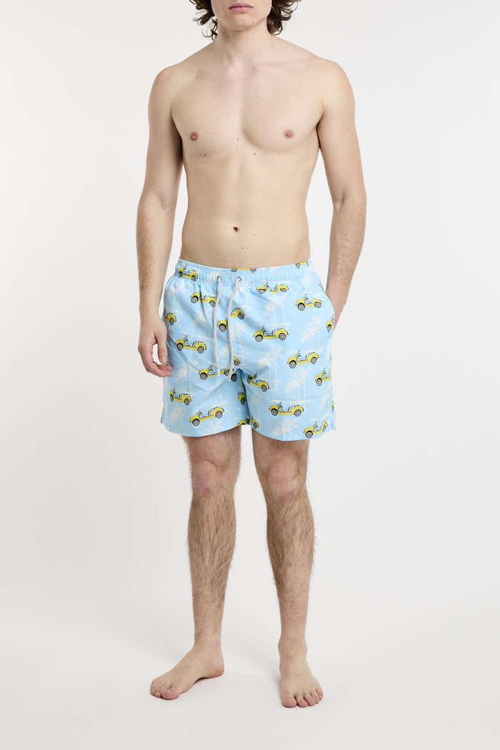 Costume azzurro uomo 01945h31 - 7