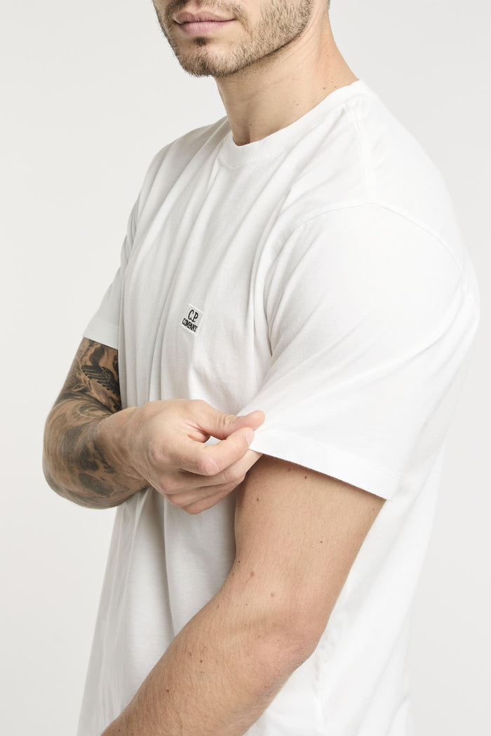 T-shirt white uomo ts031a-005100w103 - 4