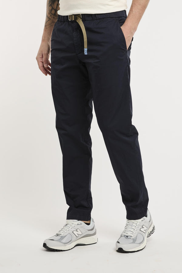 Pantalone blu uomo su6617037