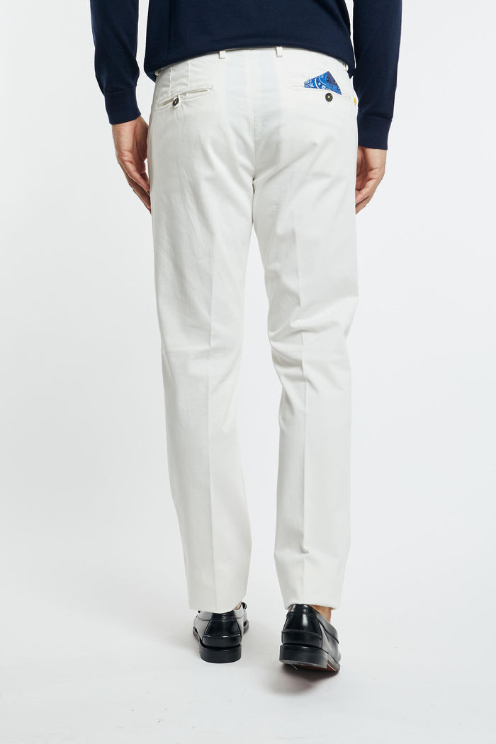 Pantalone bianco uomo p1418t23386503 - 6