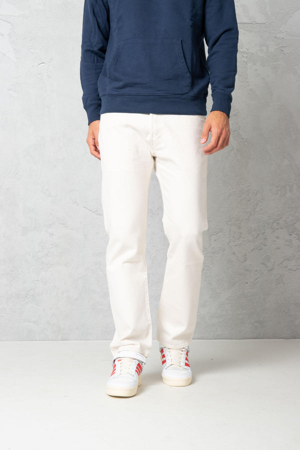 Jeans bianco uomo 005013279