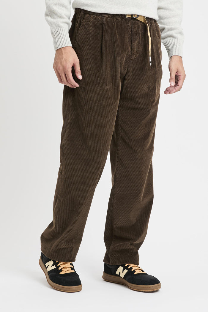 Pantalone marrone uomo su6718181 - 3