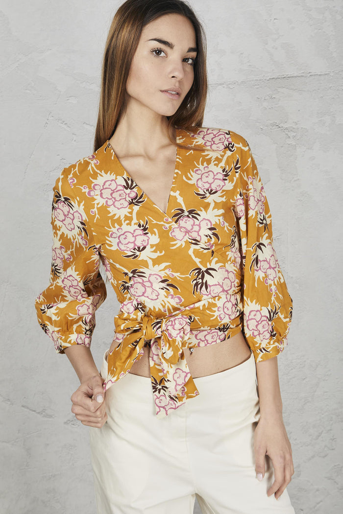 Camicia  donna dc4796zafferano - 2