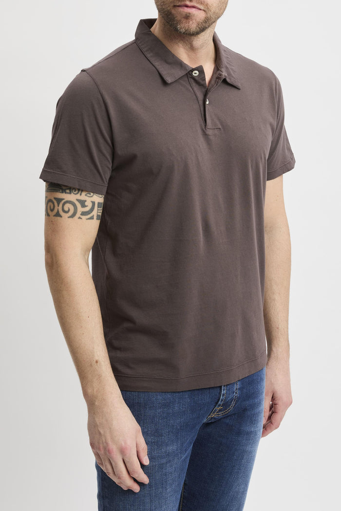 Polo dark brown uomo rru500cg060569c0107 - 3