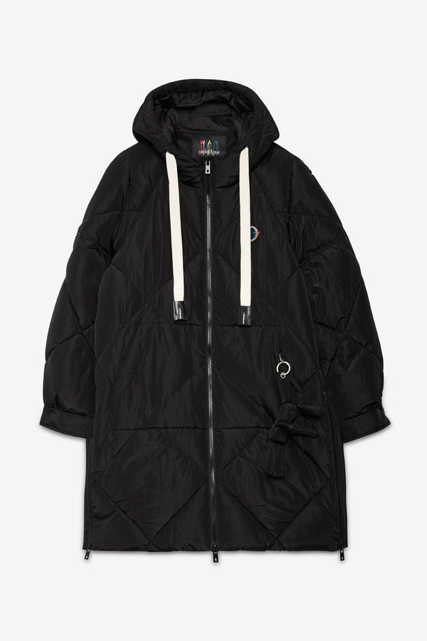 Piumino  woman og6043nero