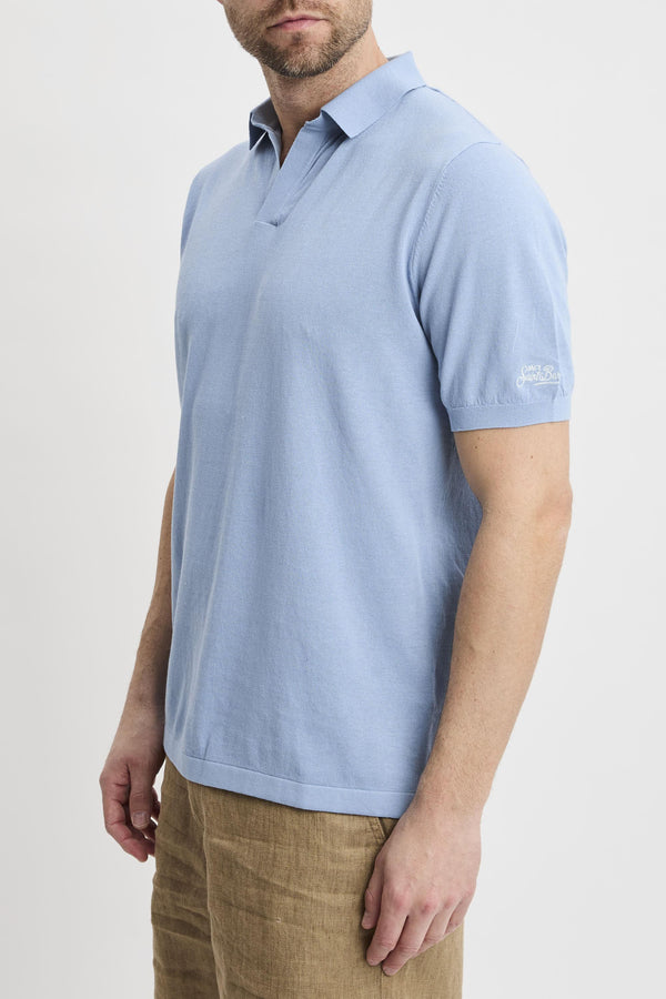 Polo light blue uomo slo000131