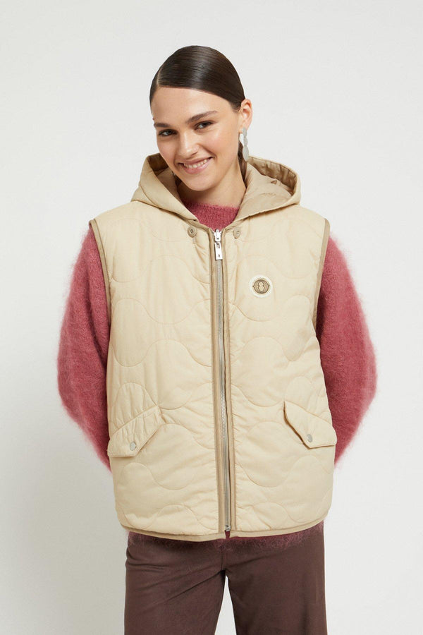 Gilet  woman og6143ecru