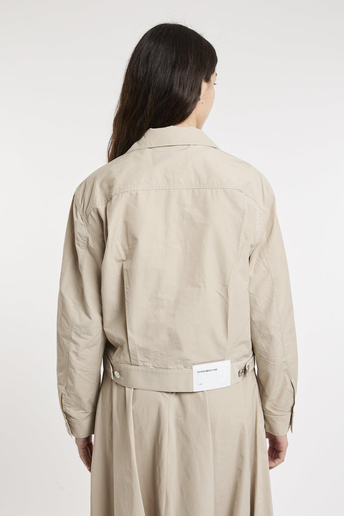 Giacchetto beige donna dc5252tf0003052 - 6