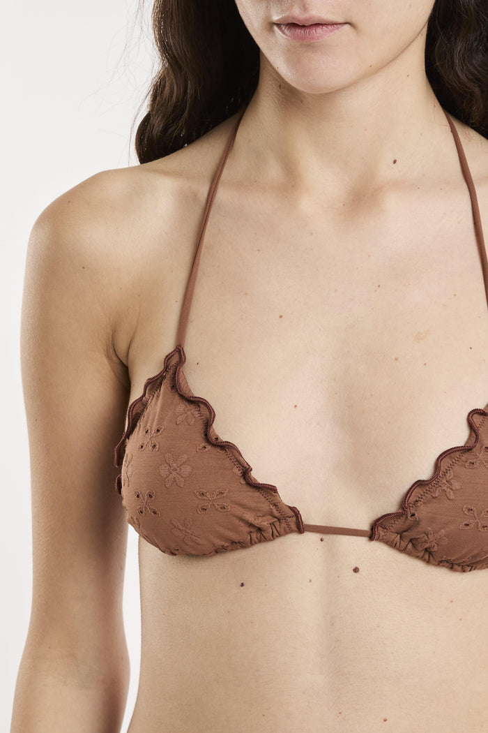 Top marrone donna 05877ht18 - 4