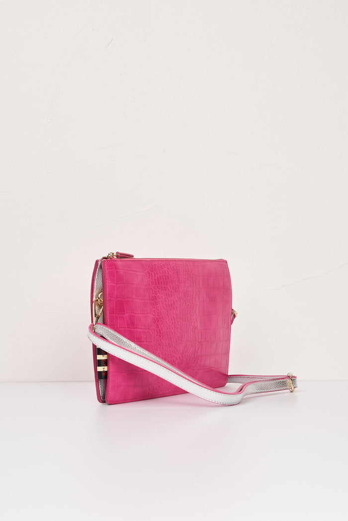 Federica python clutch bag-2