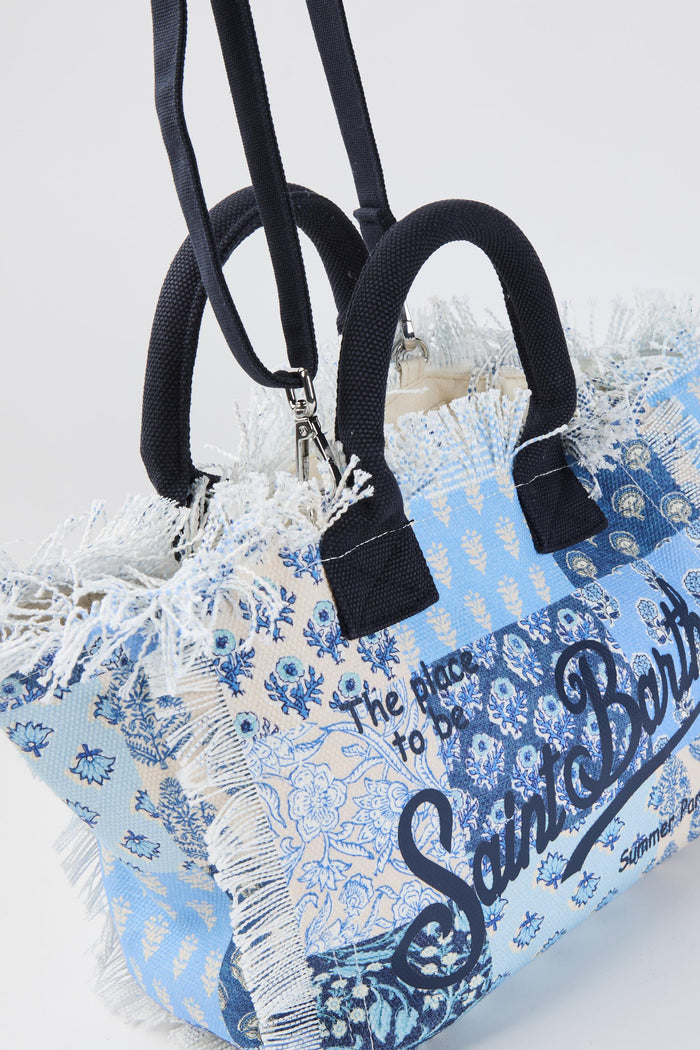 Borsa blu donna 01021hp3161 - 5