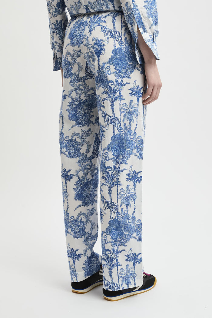 Pantalone blu donna ien000201288l01 - 6