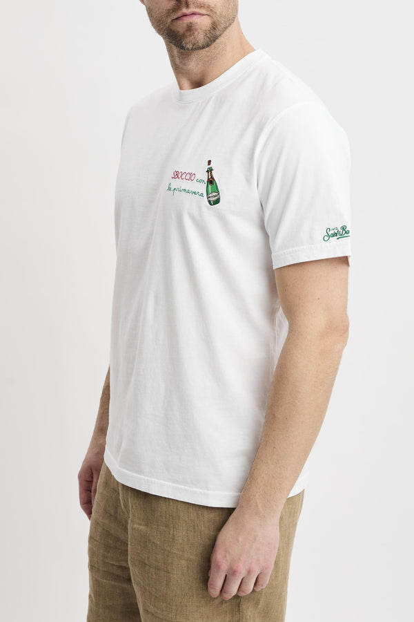 T-shirt white uomo pot000100155l01n