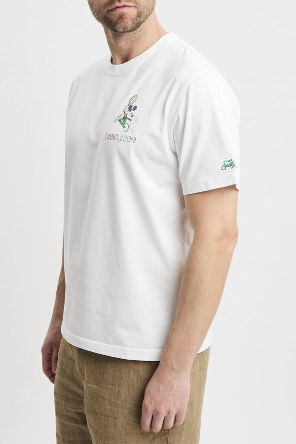 T-shirt Portofino ricamo "I Winbledon"