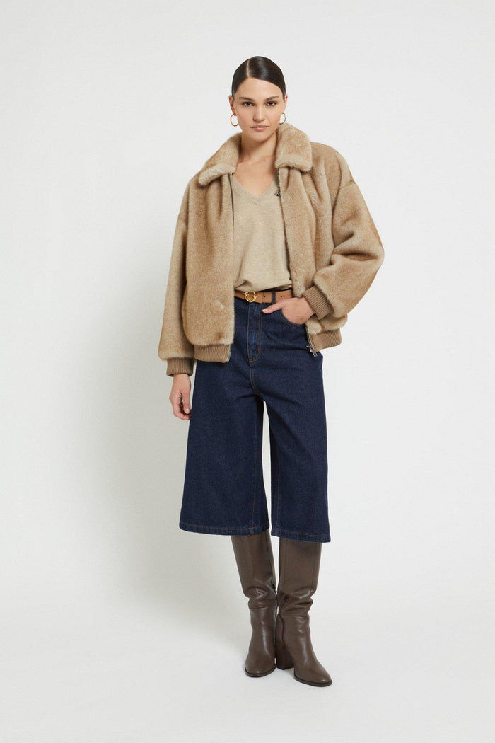 Pelliccia  donna dj0058var.unica - 4