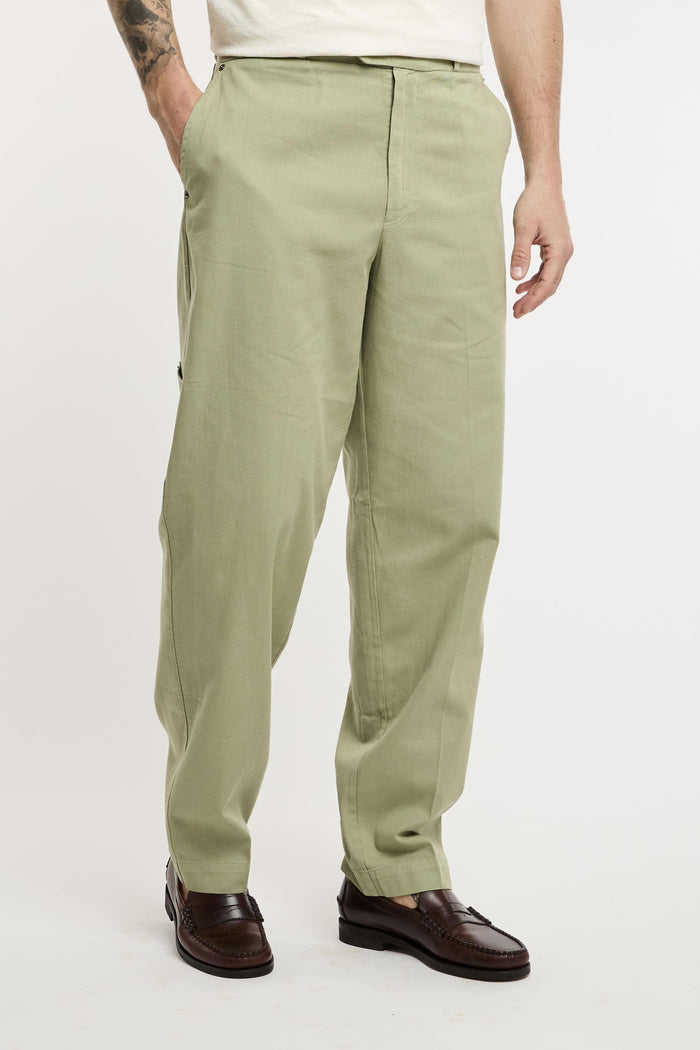 Pantalone grey green uomo mop001g4236 - 3