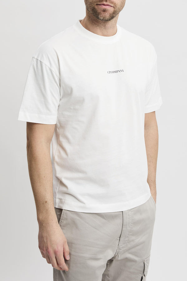 T-shirt white uomo ts087a005100w103